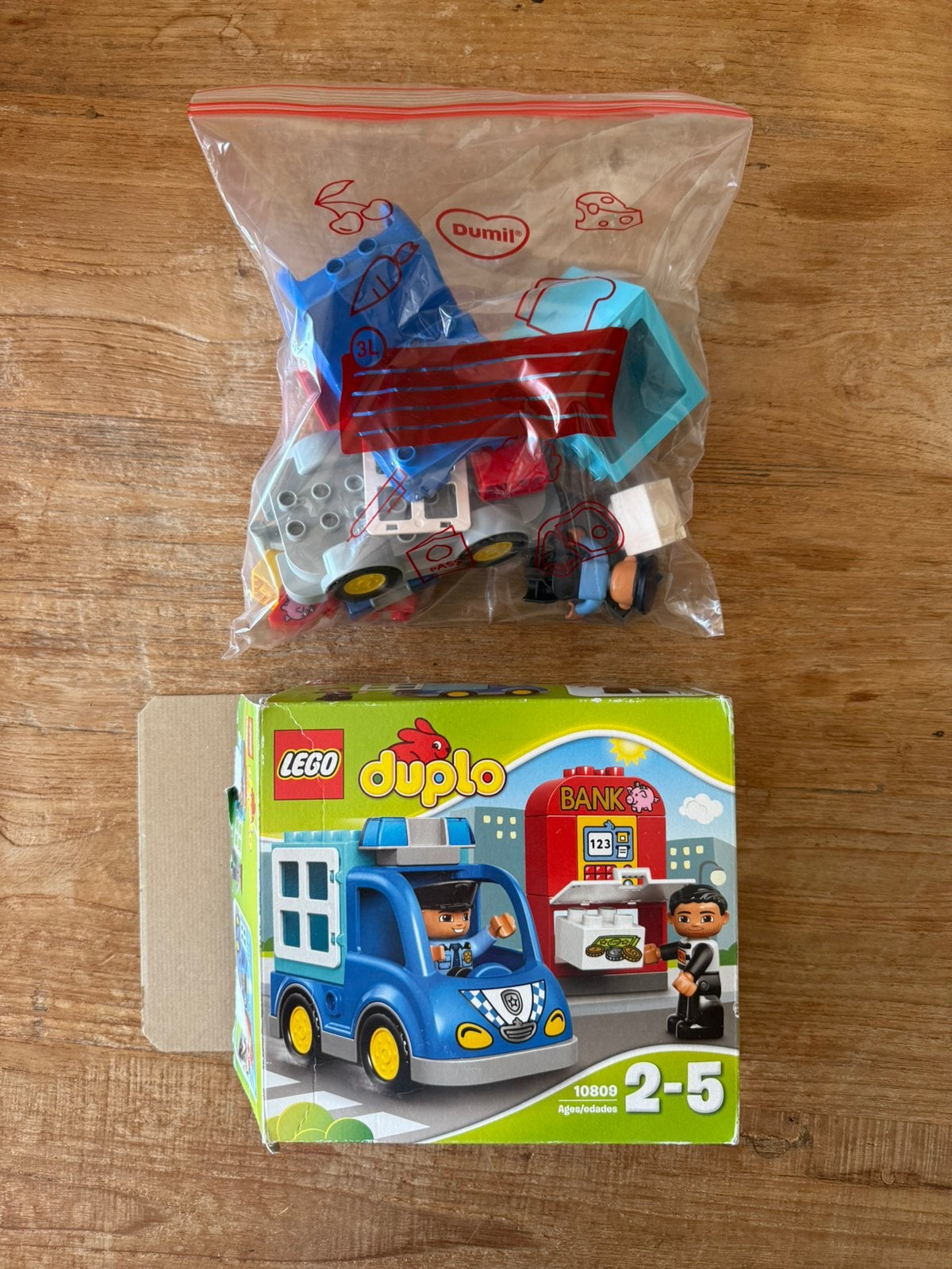 Lego Duplo 10809 - Politiepatrouille - compleet, Compleet, Ophalen of Verzenden, Zo goed als nieuw, Duplo