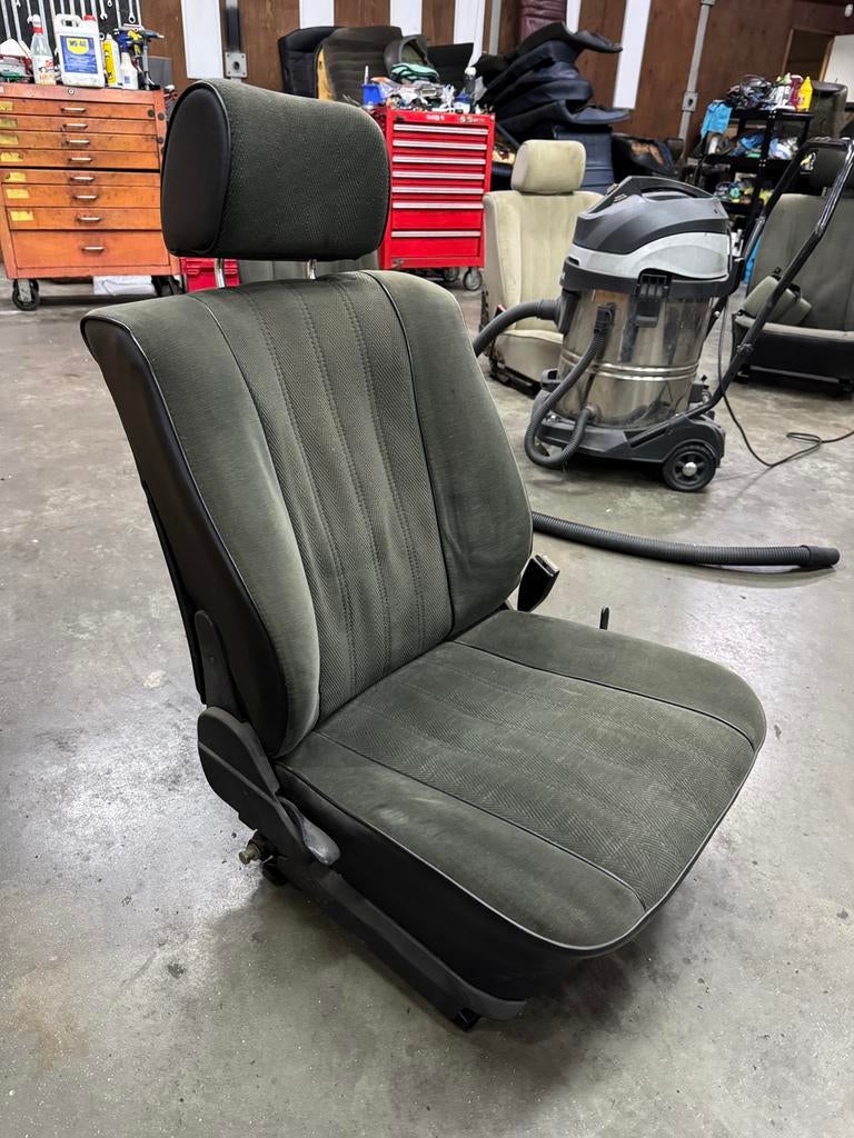 BMW E28 / E23 stoel donkergroen – nette staat, Gebruikt, Bmw, BMW, BMW