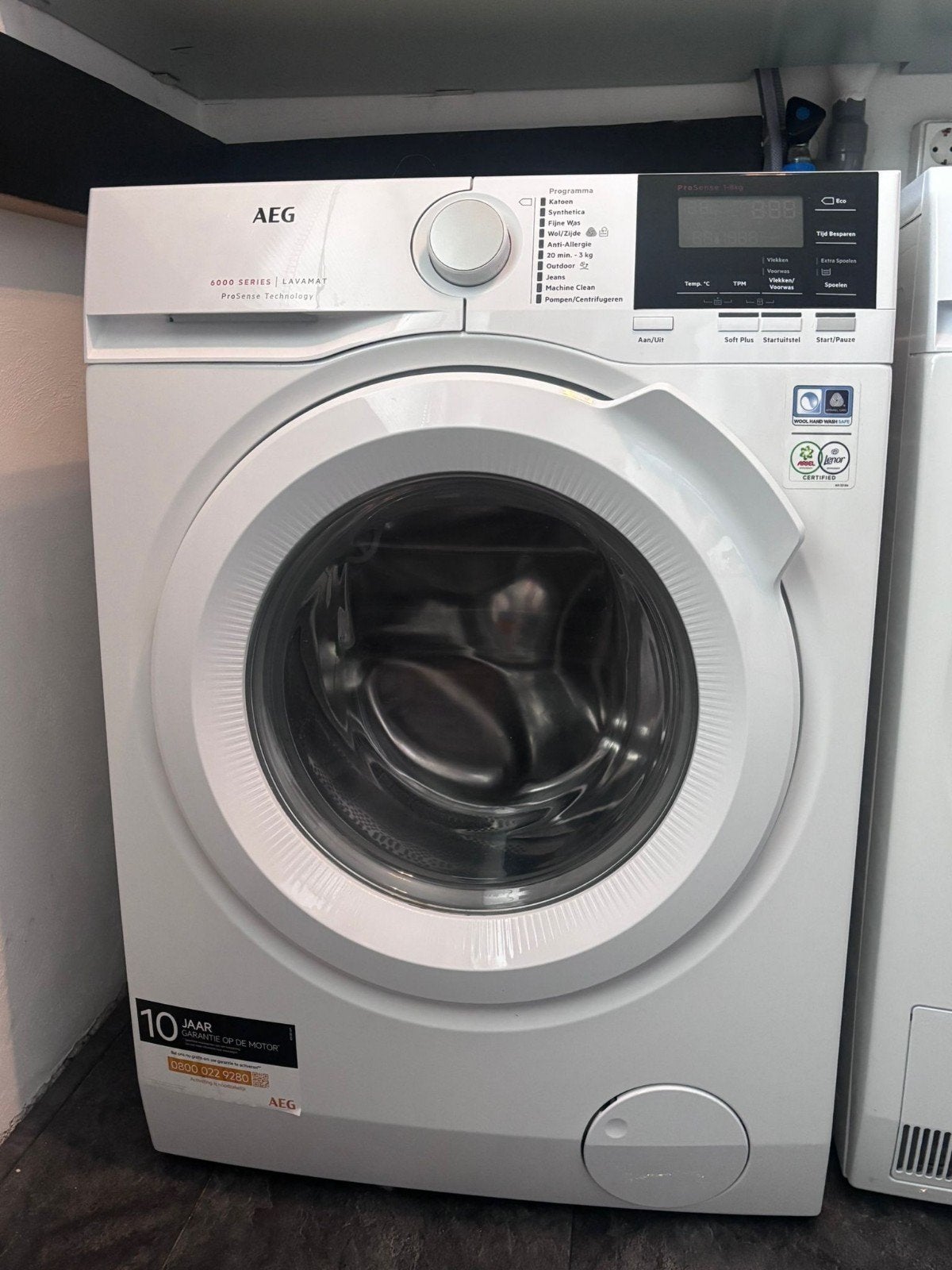 Wasmachine Aeg 6000 Series ProSense technology 8kg, Witgoed en Apparatuur, Wasmachines, Ophalen of Verzenden