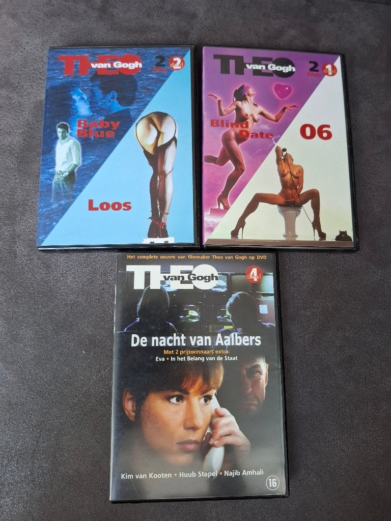 Theo van Gogh 5 DVD Loos, Baby Blue, Blind Date, 06, Aalbers, Vanaf 16 jaar, Ophalen of Verzenden, Zo goed als nieuw, Drama
