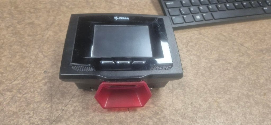Zebra Barcode Scanner MK500 POS Kiosk Retail Data Capture, Computers en Software, Scanners, Ophalen of Verzenden, Gebruikt, Barcodescanner
