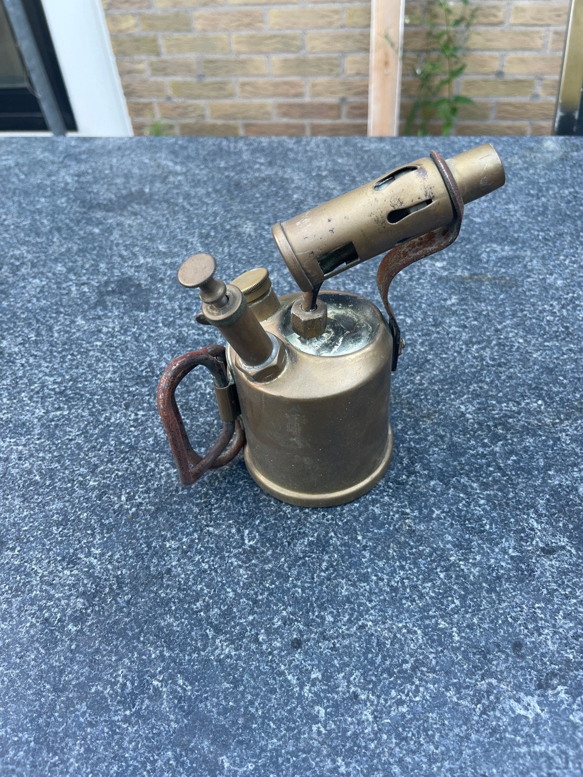Antieke Optimus Soldeerlamp - Made in Sweden, Ophalen of Verzenden