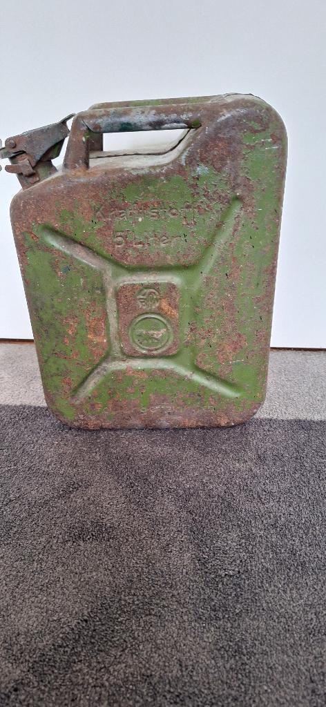 Militaire Jerrycan 5 Liter, Ophalen of Verzenden, Landmacht, Duitsland, Overige typen