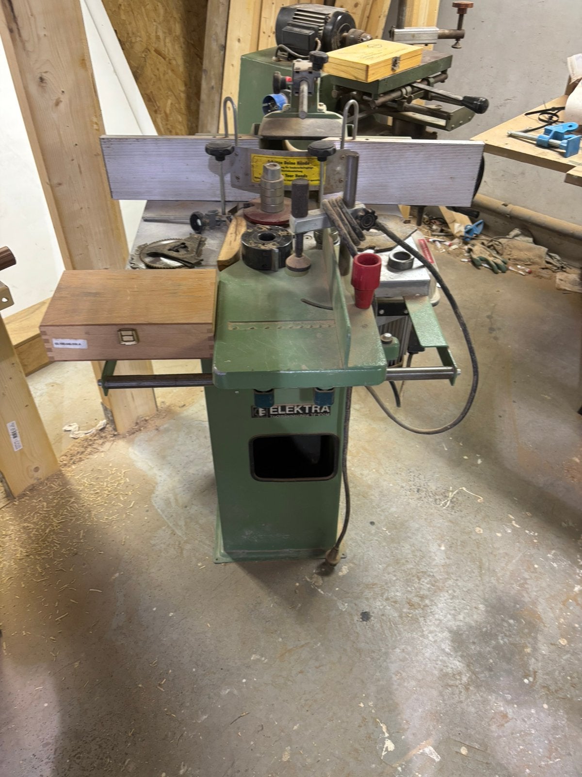 Elektra beckum freesmachine tf 100 230 volt, Ophalen, Gebruikt, Elektrisch, Overige soorten