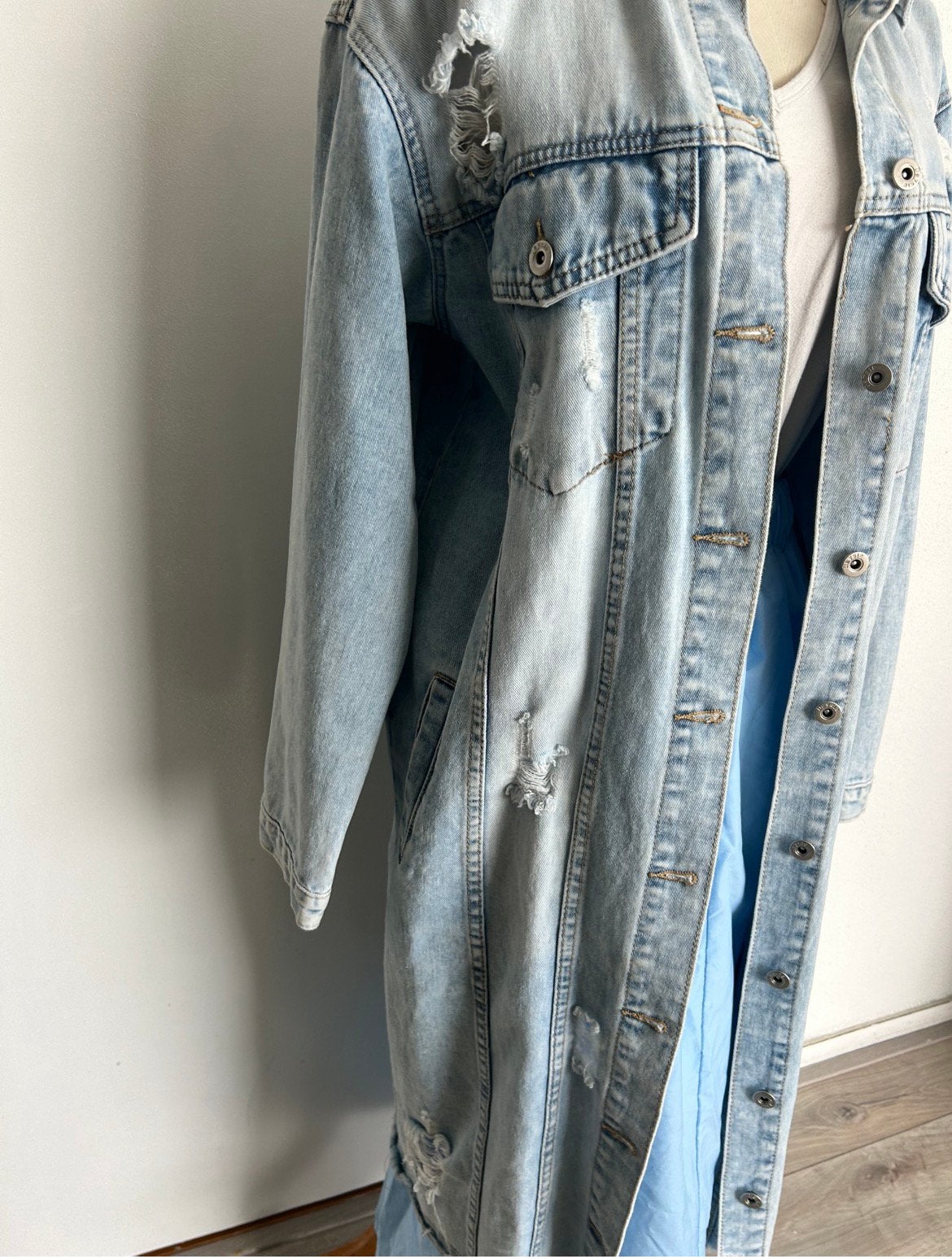 Nieuwe spijkerjas jas Jack nieuw maat L, Ophalen of Verzenden, Nieuw, Blauw, W30 - W32 (confectie 38/40)