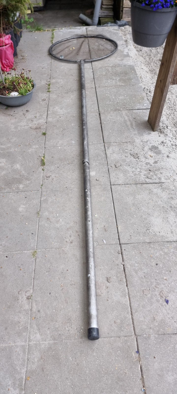 Visnet - schepnet 72 cm breed, 3.29 meter lang, Ophalen, Gebruikt