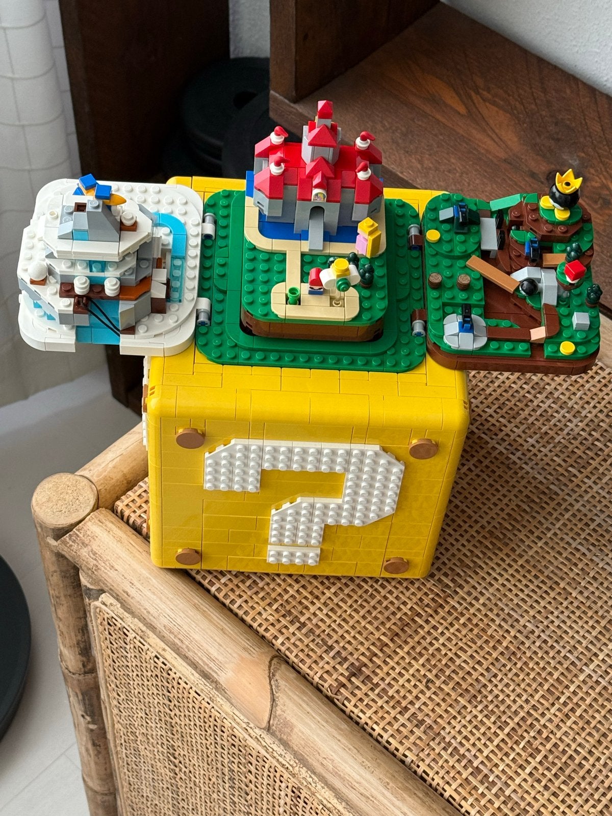 Lego Super Mario 71395 Question Block, Ophalen of Verzenden, Zo goed als nieuw