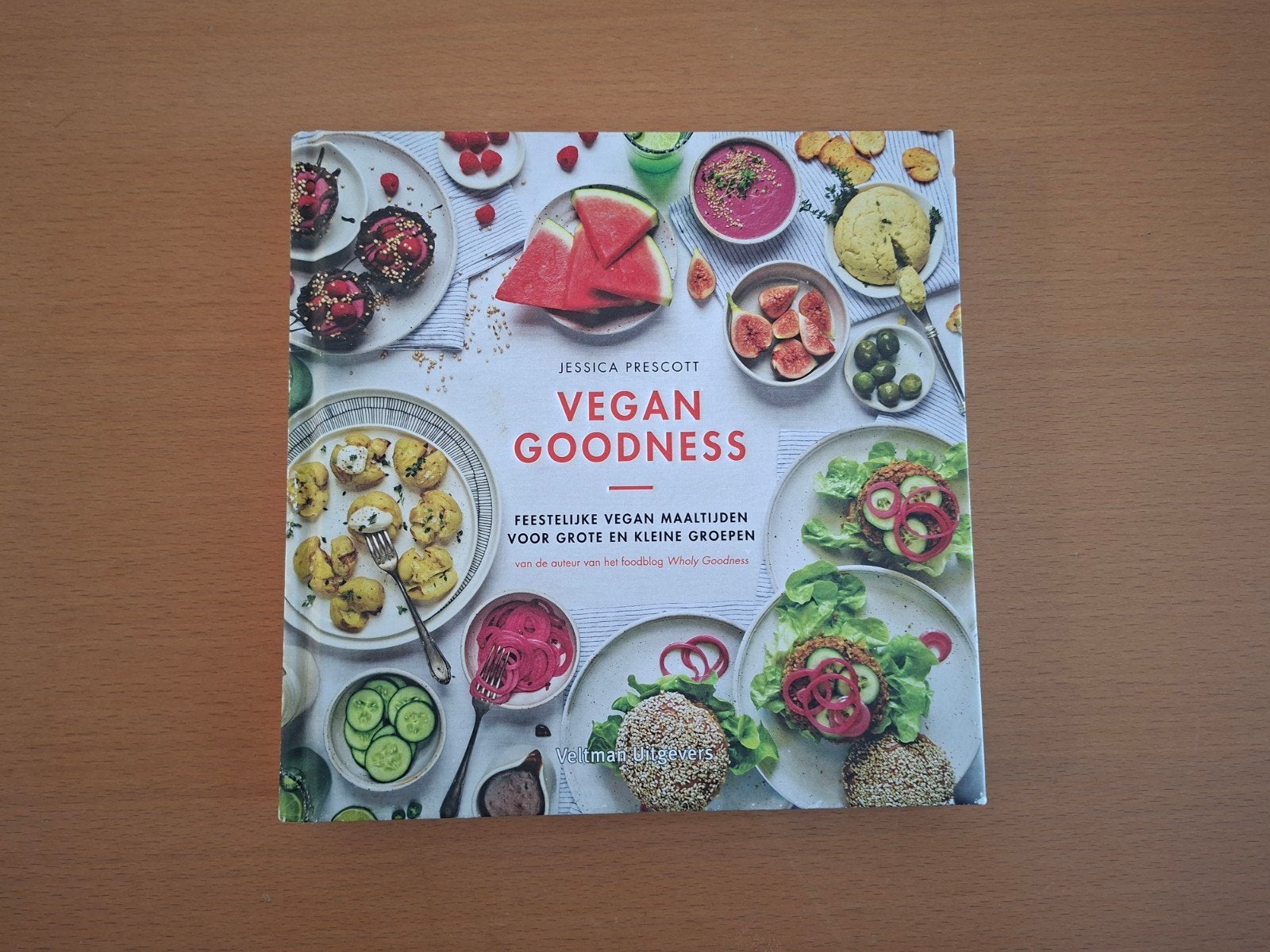 Vegan Goodness: Feestelijke vegan maaltijden, Gezond koken, Jessica Prescott, Ophalen of Verzenden, Zo goed als nieuw
