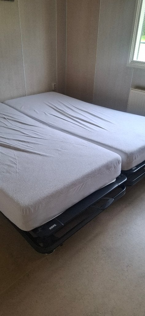 Bed plus kledingkast, Huis en Inrichting, Slaapkamer | Bedden, Ophalen, Gebruikt, Zwart, Tweepersoons
