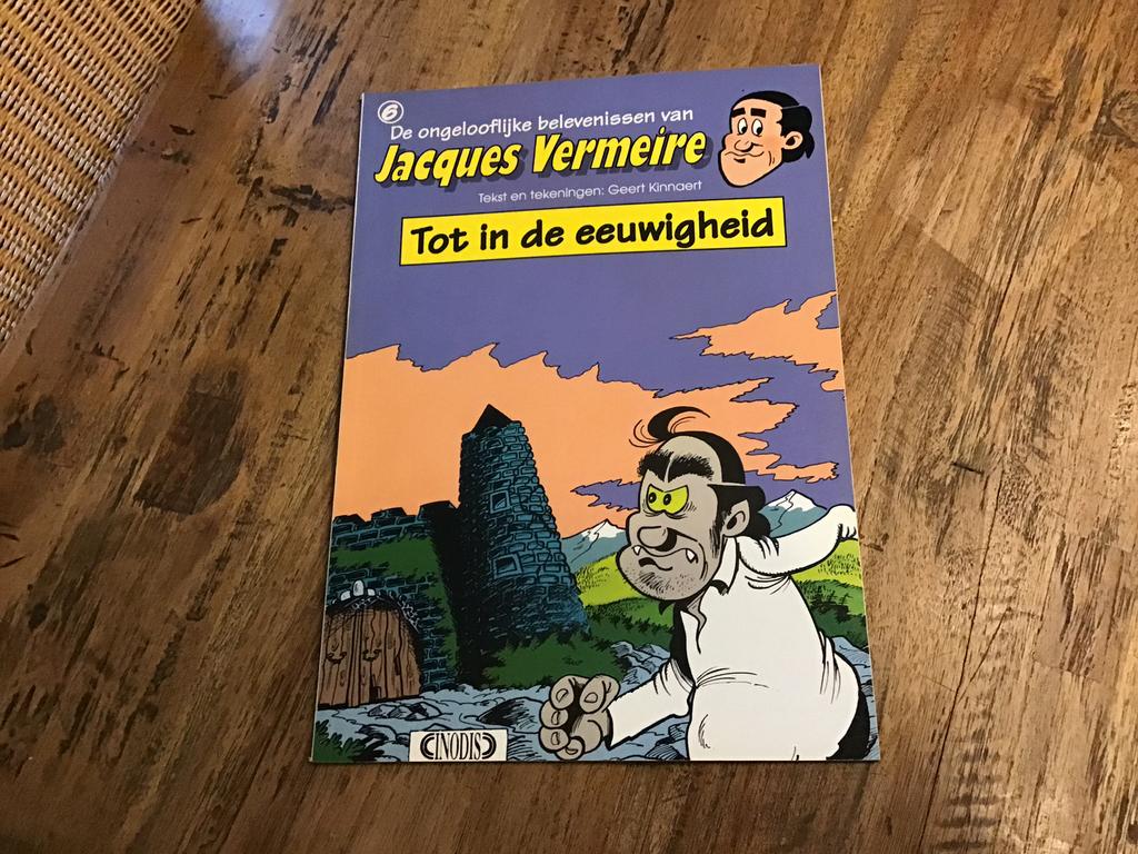 Jacques Vermeire Tot in de eeuwigheid, Boeken, Eén stripboek, Ophalen of Verzenden, Zo goed als nieuw