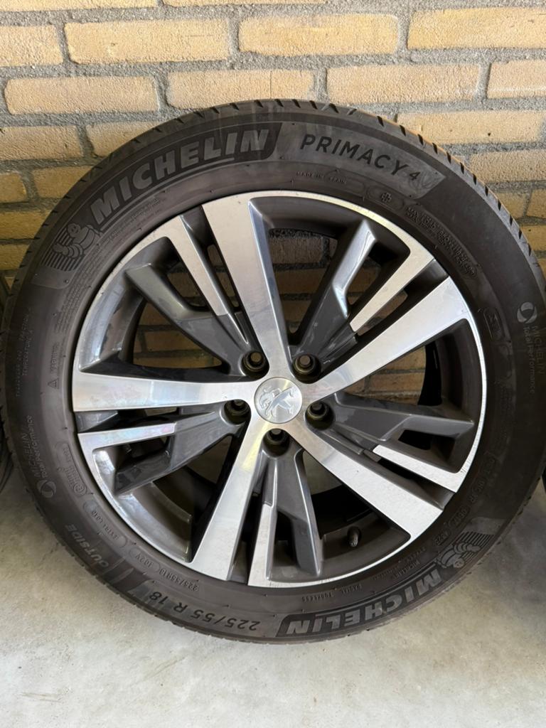 Peugeot origineel velgen 225 55 R18, Auto-onderdelen, Banden en Velgen, Ophalen, 18 inch, Velg(en), Zomerbanden