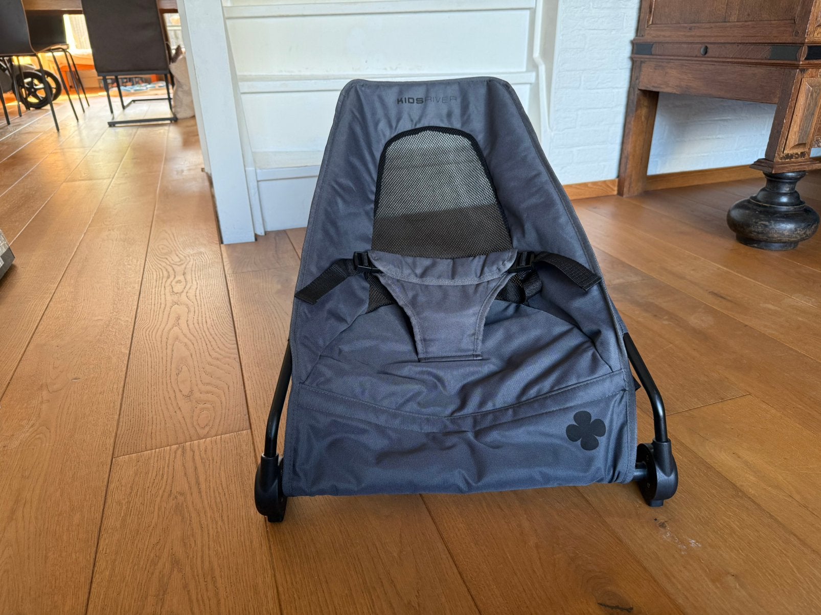 Inklapbaar reis wipstoeltje met tas., Kinderen en Baby's, Ophalen of Verzenden, Gebruikt, Overige merken