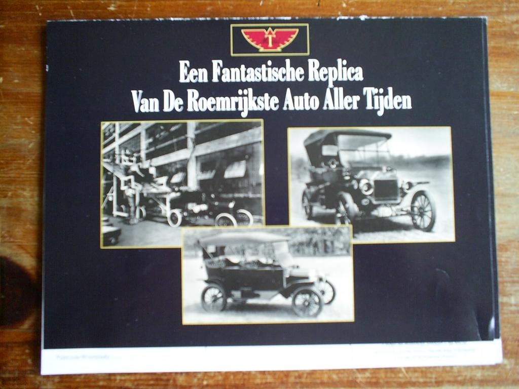 T Ford [ 4 pag. ], Verzenden, Zo goed als nieuw, Ford