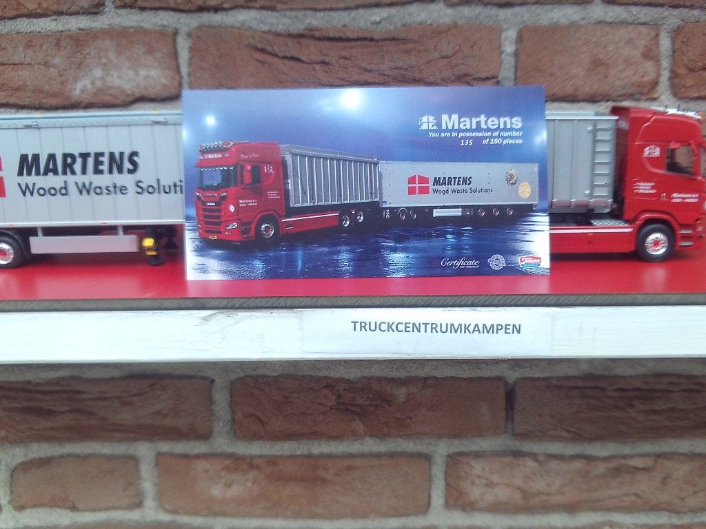 Tekno  Scania  NGS  420  L.Z.V.  van  Martens,, Ophalen of Verzenden, Nieuw, Bus of Vrachtwagen, Tekno