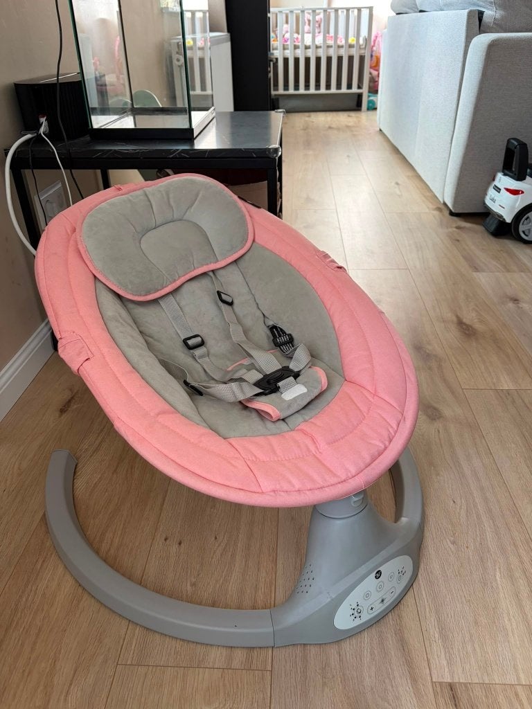 Elektrische wipstoel, Kinderen en Baby's, Wipstoeltjes, Schommelstoel, Ophalen, Overige merken, Met gordel(s) of riempje(s)