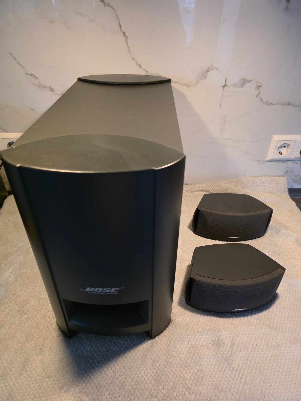 Bose PS 3-2-1 Powered Speaker System set, Audio, Tv en Foto, Luidsprekers, Inclusief kabels, Ophalen of Verzenden, Gebruikt, Bose