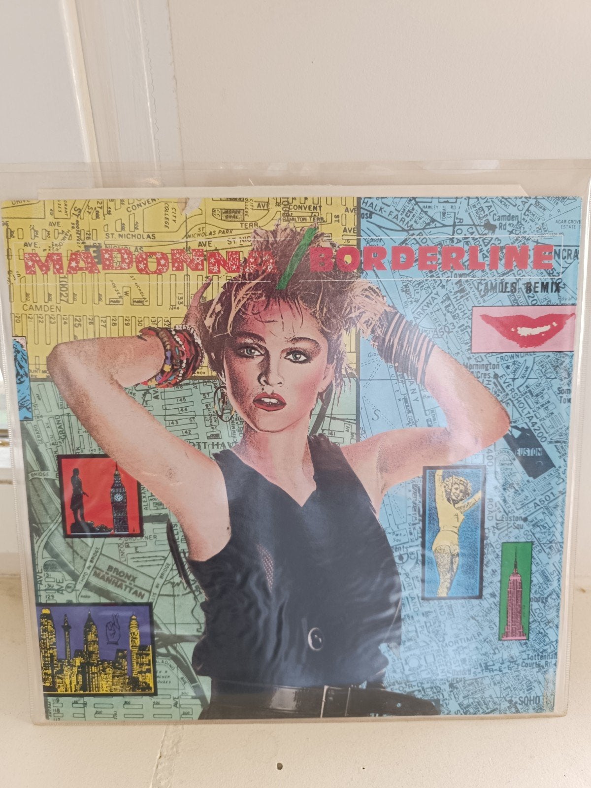 Madonna borderline 12inch single, Ophalen of Verzenden, Zo goed als nieuw, Pop