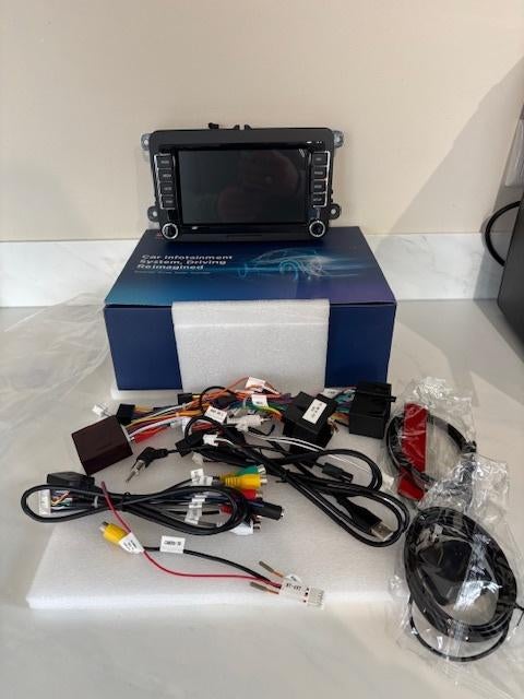 CarPlay Autoradio VW Golf 5 6 Polo Passat 7 inch, Ophalen of Verzenden, Nieuw