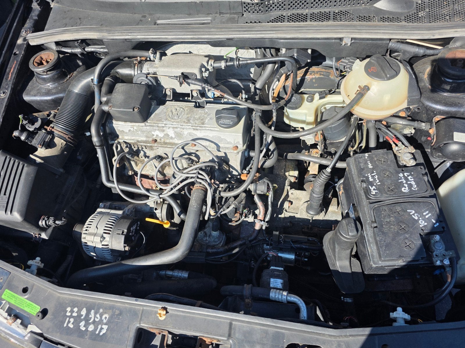 vw 2.0 8v agg motor te koop, Auto-onderdelen, Ophalen