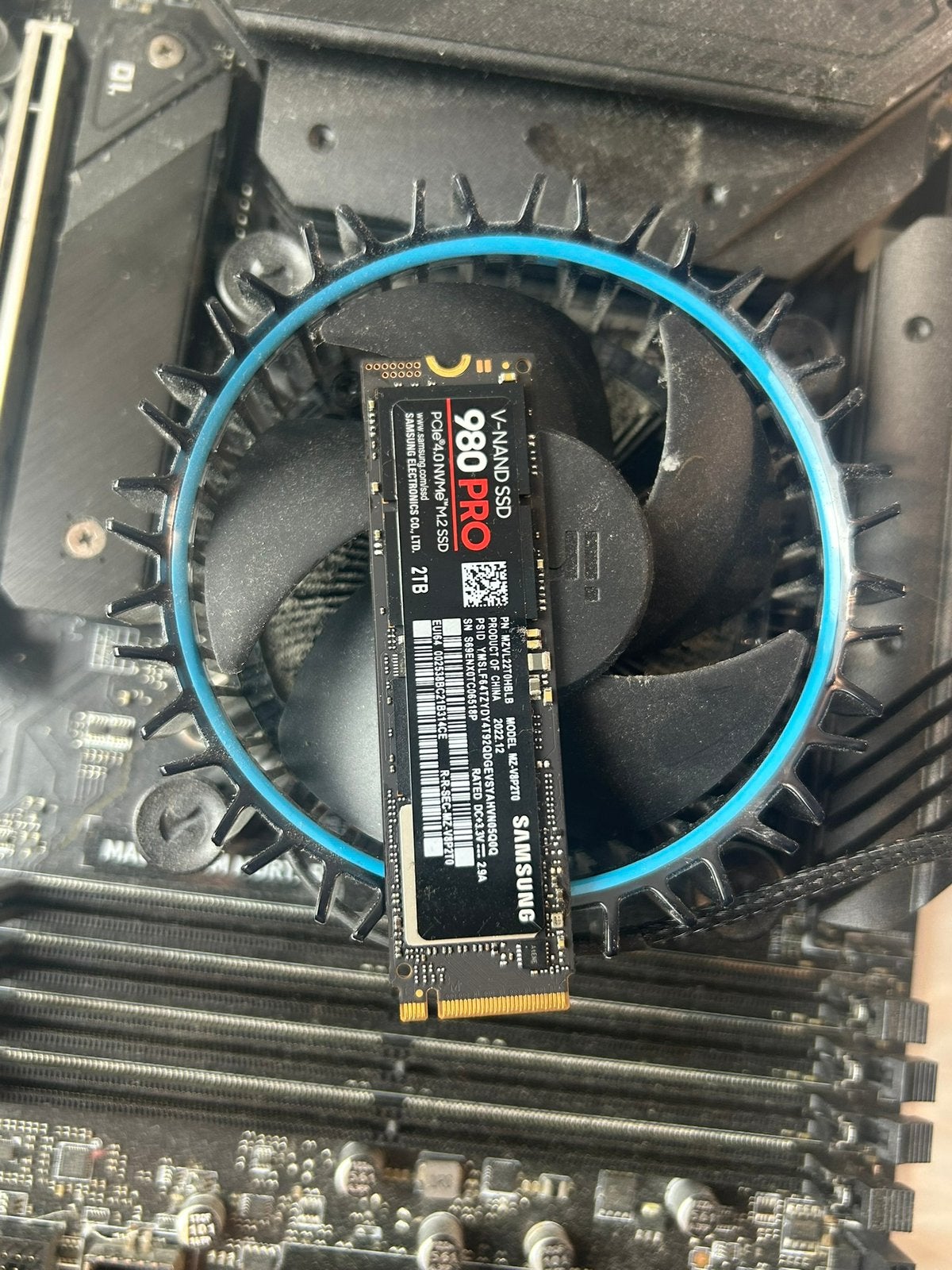 Samsung 980 PRO 2TB NVMe M.2 SSD, Intern, SSD, Ophalen of Verzenden, Zo goed als nieuw