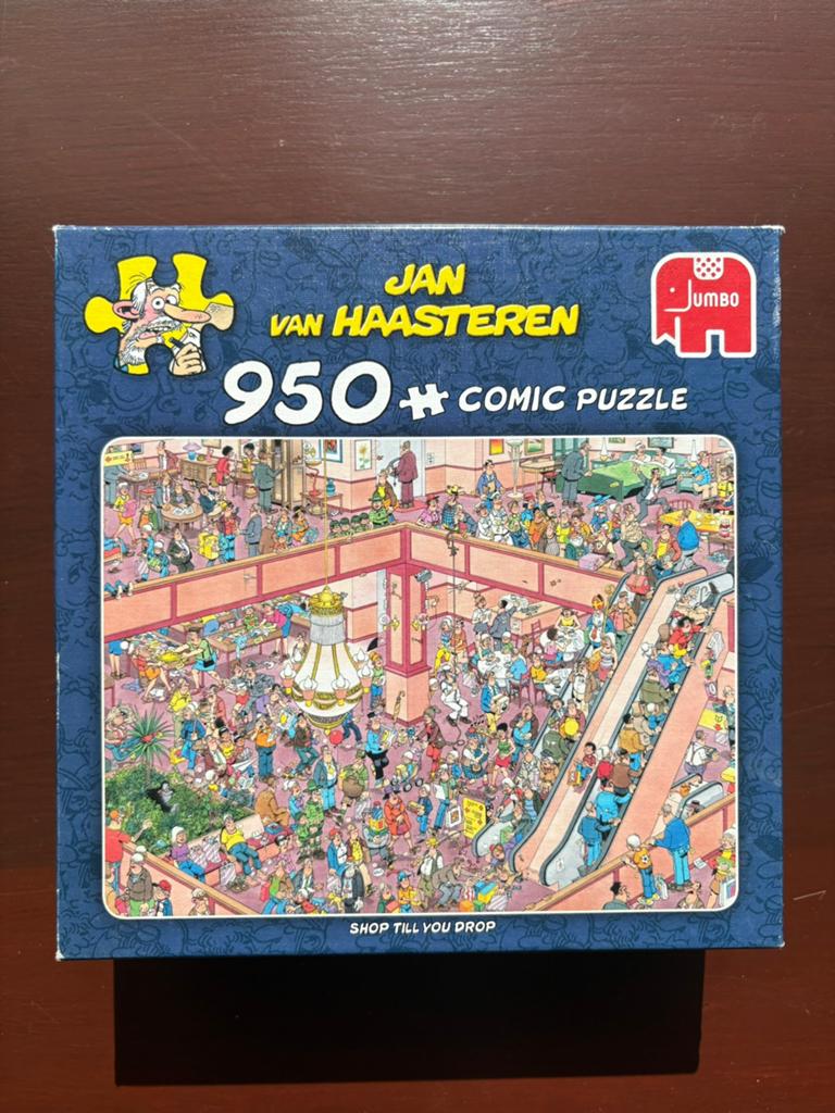 Jan van Haasteren - 950 - Shop till you drop, Ophalen of Verzenden, 500 t/m 1500 stukjes, Zo goed als nieuw