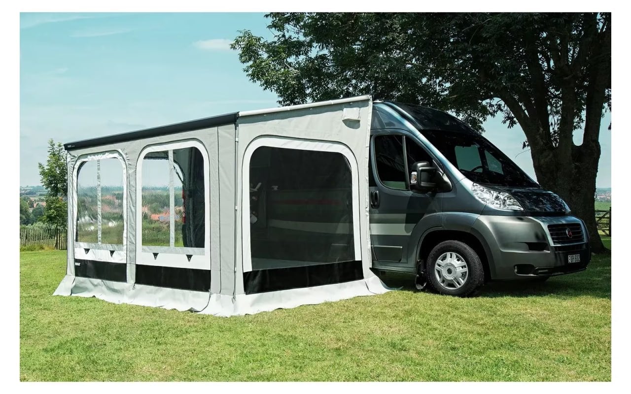Thule Panorama voortent Omnistor 5200 3m z.g.a.n., Caravans en Kamperen, Ophalen of Verzenden