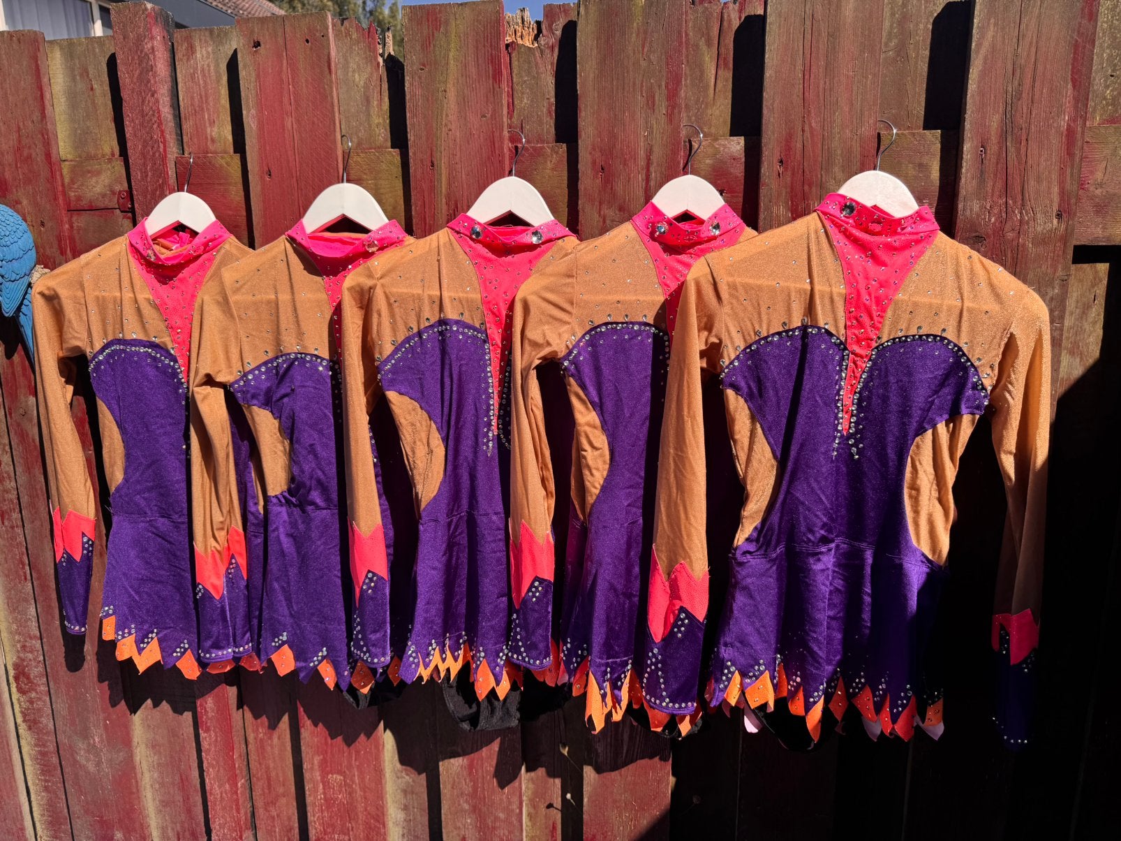 Ritmische gymnastiek, twirlen, acro, kunstschaatsen, danspak, Ophalen of Verzenden, Gebruikt, Kleding
