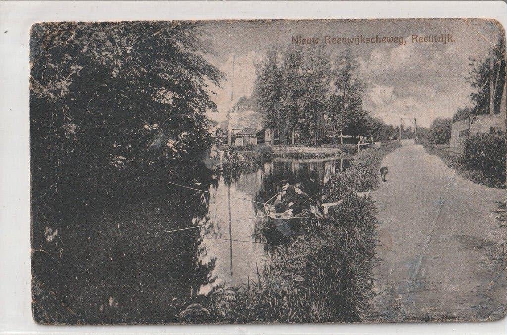 Reeuwijk  Nieuw Reeuwijkseweg, Verzenden, Voor 1920, Gelopen, Zuid-Holland