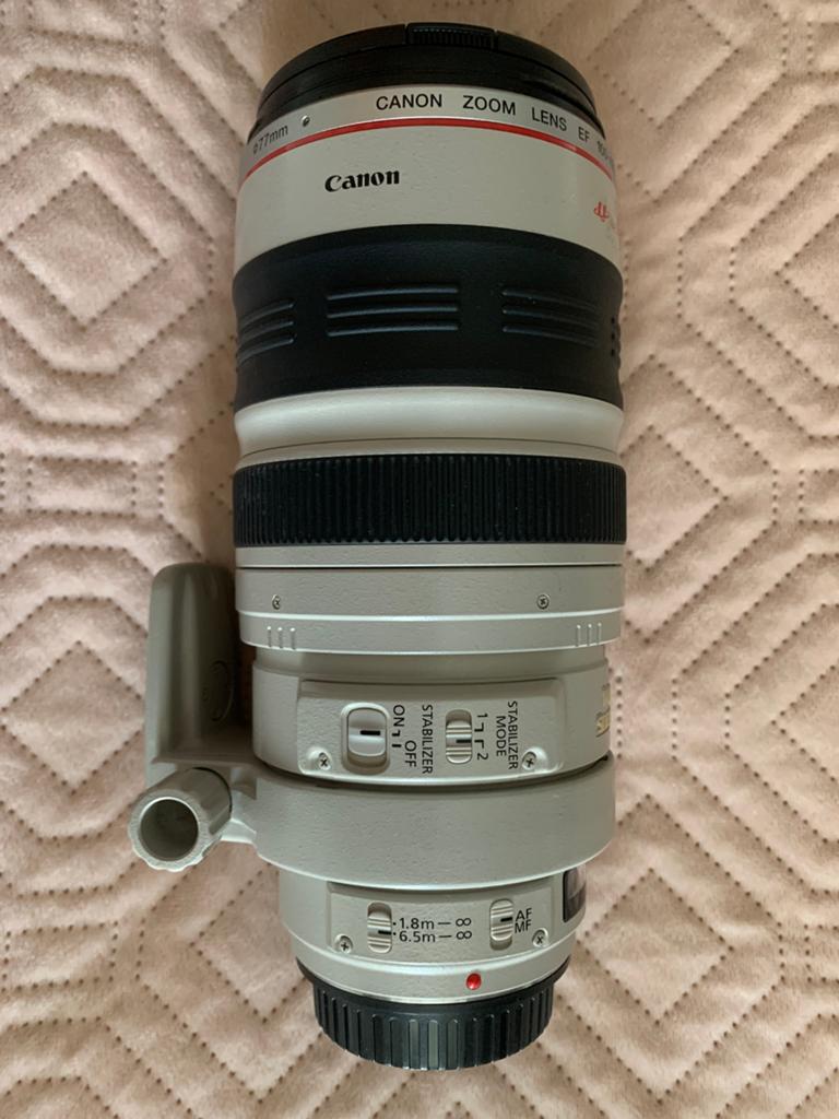 Canon EF 100-400mm f/4.5-5.6 L, Audio, Tv en Foto, Fotografie | Lenzen en Objectieven, Ophalen, Zo goed als nieuw, Telelens