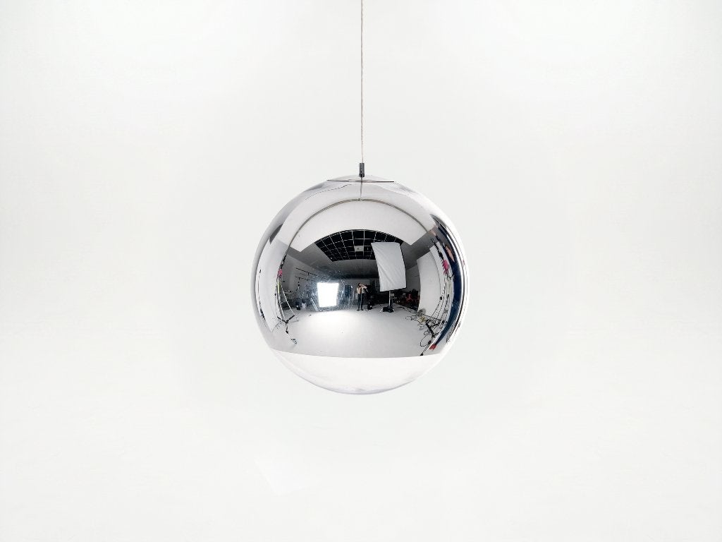 Tom Dixon Mirror – Chroom | Tom Dixon, Ophalen, Overige materialen, Design, E27 (groot)