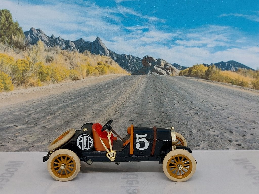 1:43 A.L.F.A. 24 HP Corsa #5; Parma-Poggio 1913; Brumm R026, Hobby en Vrije tijd, Ophalen of Verzenden, Zo goed als nieuw, Auto
