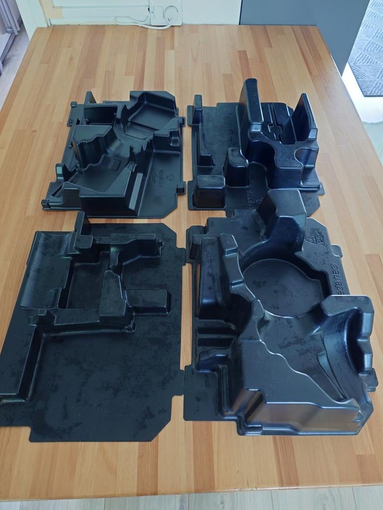 Makita inlays voor gereedschap koffer mbox, Ophalen of Verzenden, Gebruikt