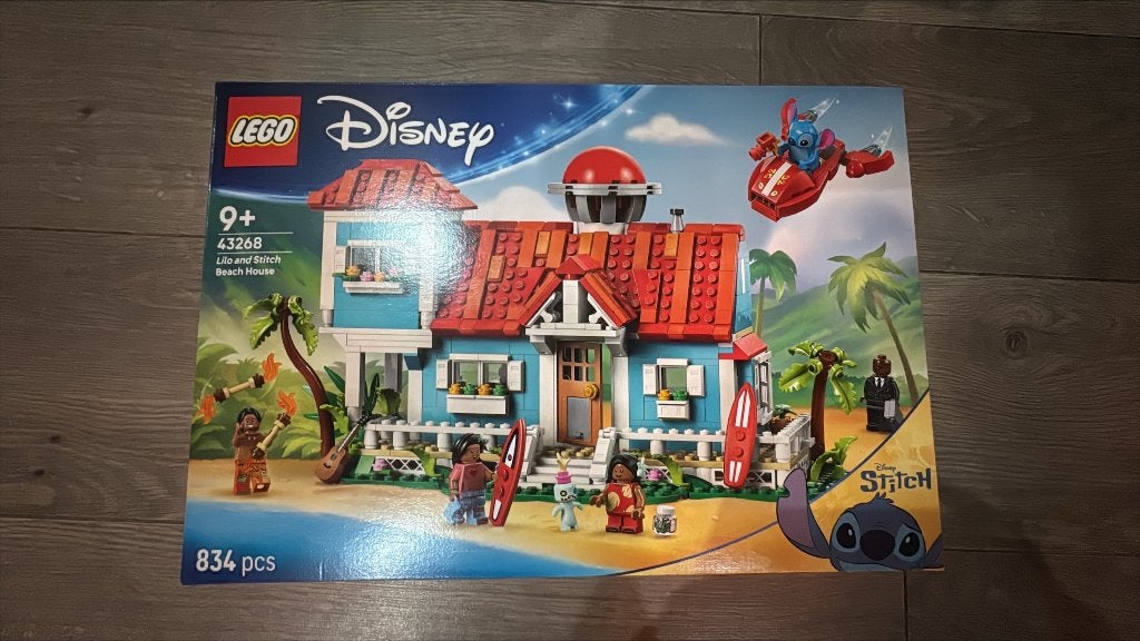 Lego Disney 43268 Lilo en Stitch strandhuis NIEUW in Doos, Nieuw, Ophalen of Verzenden, Disney, Complete set
