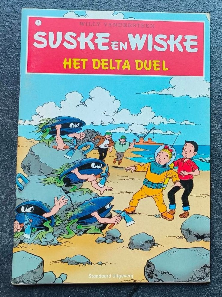 Suske & Wiske Het Delta Duel A5 formaat 2008, Willy Vandersteen, Eén stripboek, Ophalen of Verzenden, Zo goed als nieuw
