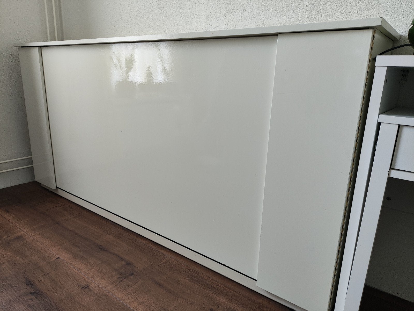 Wand bed 1 persoons, Ophalen, Gebruikt, Eenpersoons, 190 cm of minder