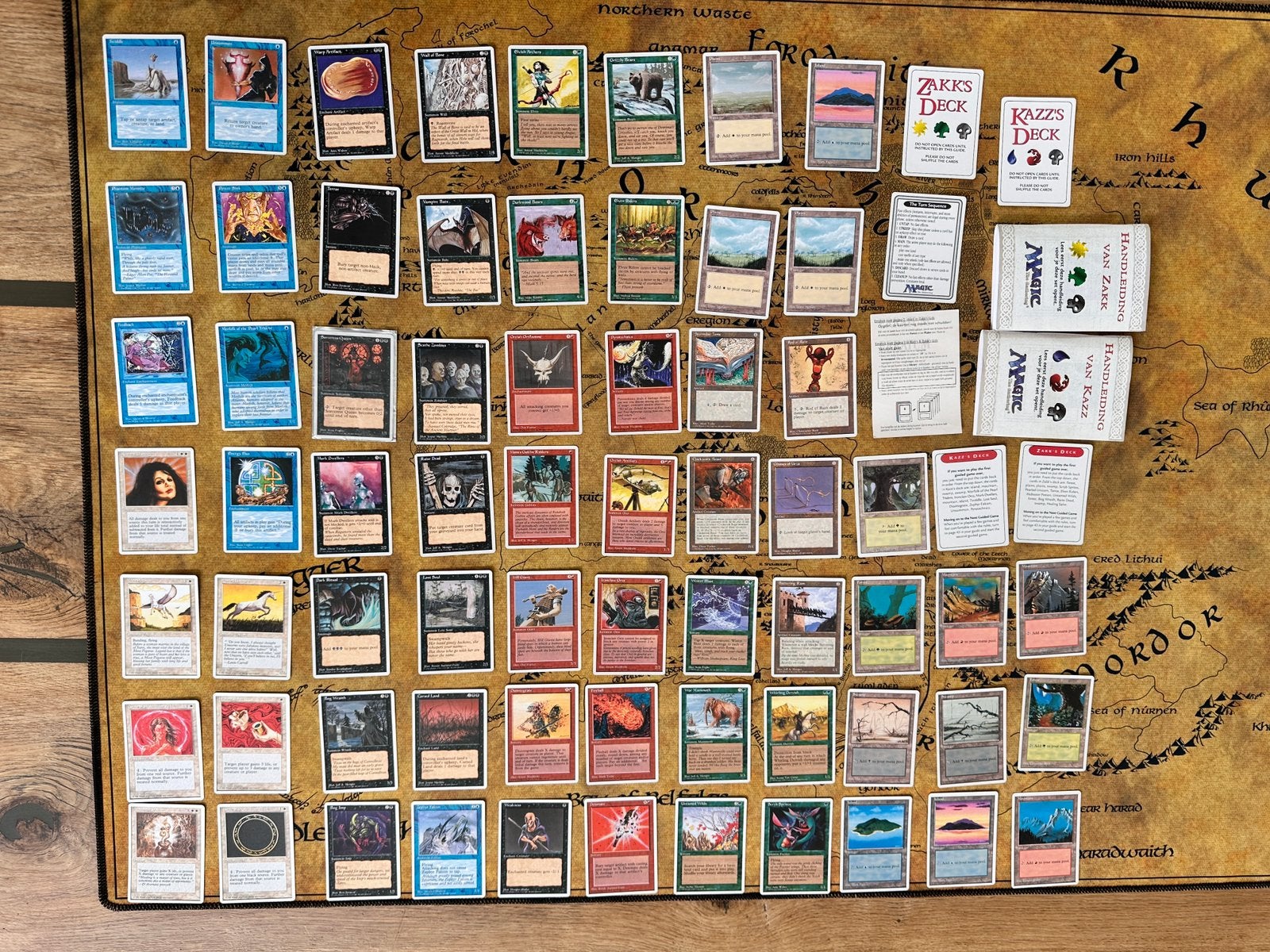 Magic the Gathering 1996 Starter Set (NL handleiding), Ophalen, Gebruikt, Starterdeck