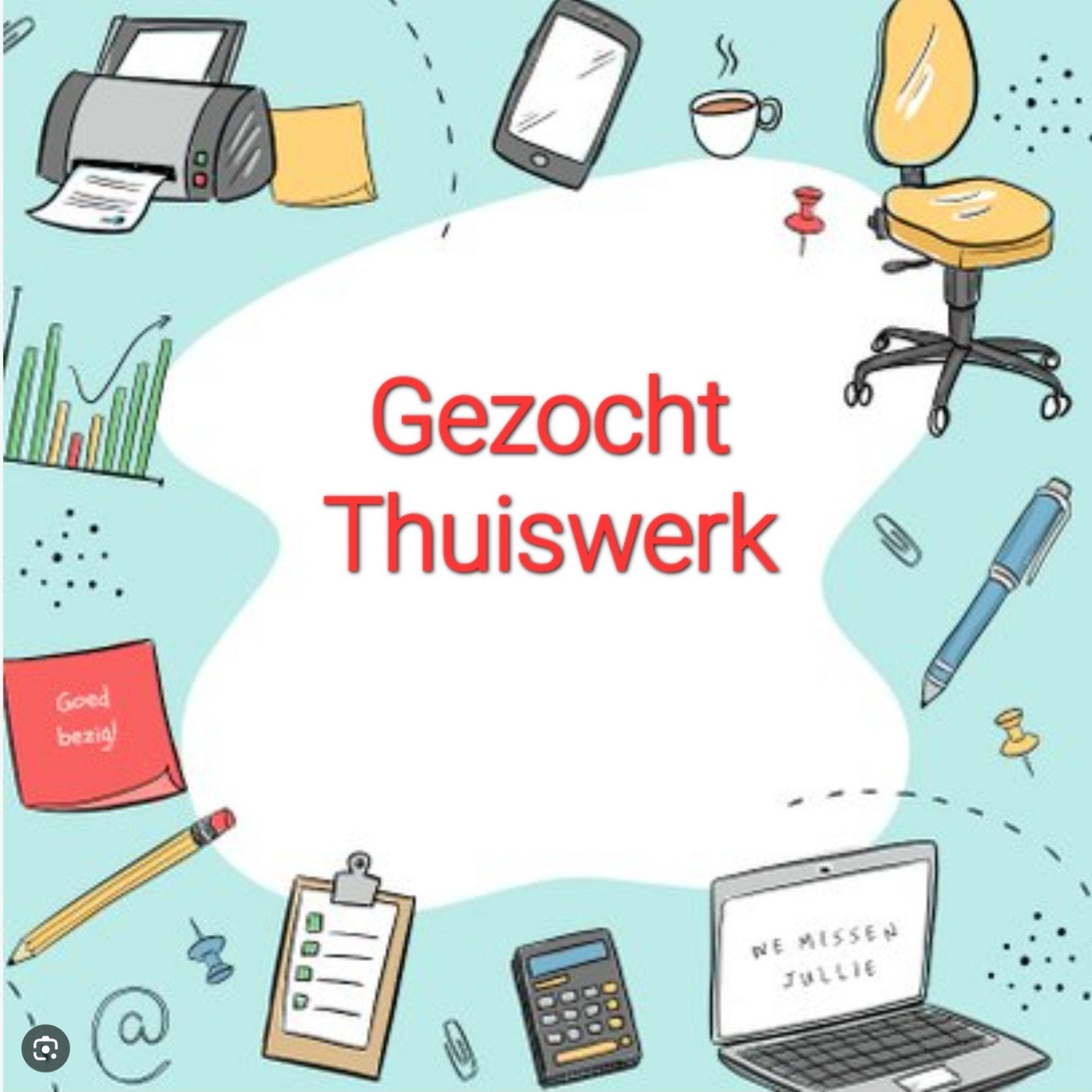 Thuiswerk Gezocht