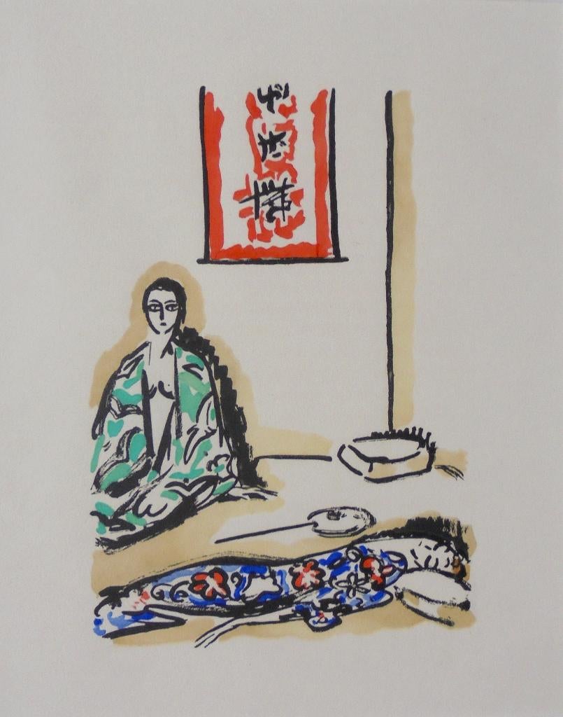 Kees van Dongen.Originele Pochoir! Gereserveerd., Ophalen of Verzenden
