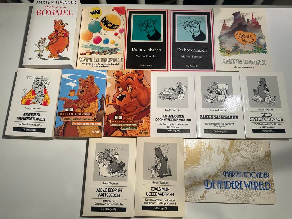 Marten Toonder Boeken Collectie - Bommel en Tom Poes, Boeken, Meerdere stripboeken, Ophalen of Verzenden, Zo goed als nieuw