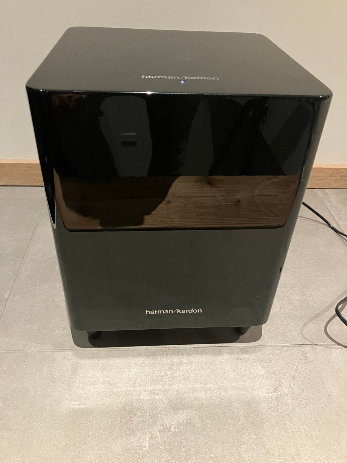 Harman Kardon HKTS210SUB/230 Subwoofer, Ophalen, Subwoofer, Zo goed als nieuw, Geschikt voor surround/home cinema