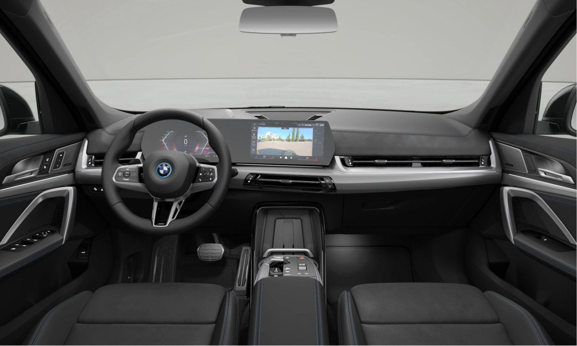 BMW iX1 eDrive20 M-Sport - Pano - Trekhaak - Memoryzetel - H, Auto's, 12 maanden, Gebruikt, Zwart, 24 min