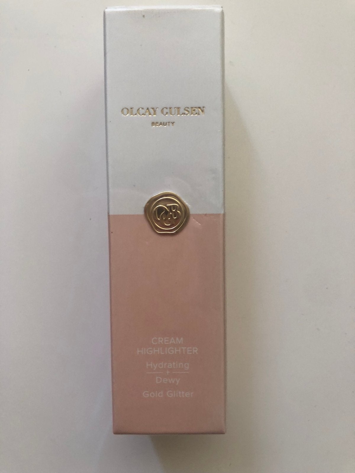 Olcay Gulsen Beauty Cream Highlighter Gold Glitter, Nieuw, Make-up, Goud, Verzenden