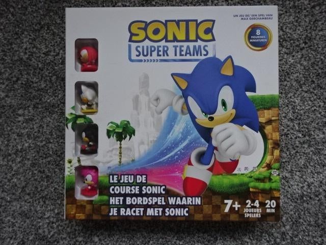 Sonic Super Teams bordspel, Ophalen of Verzenden, Zo goed als nieuw