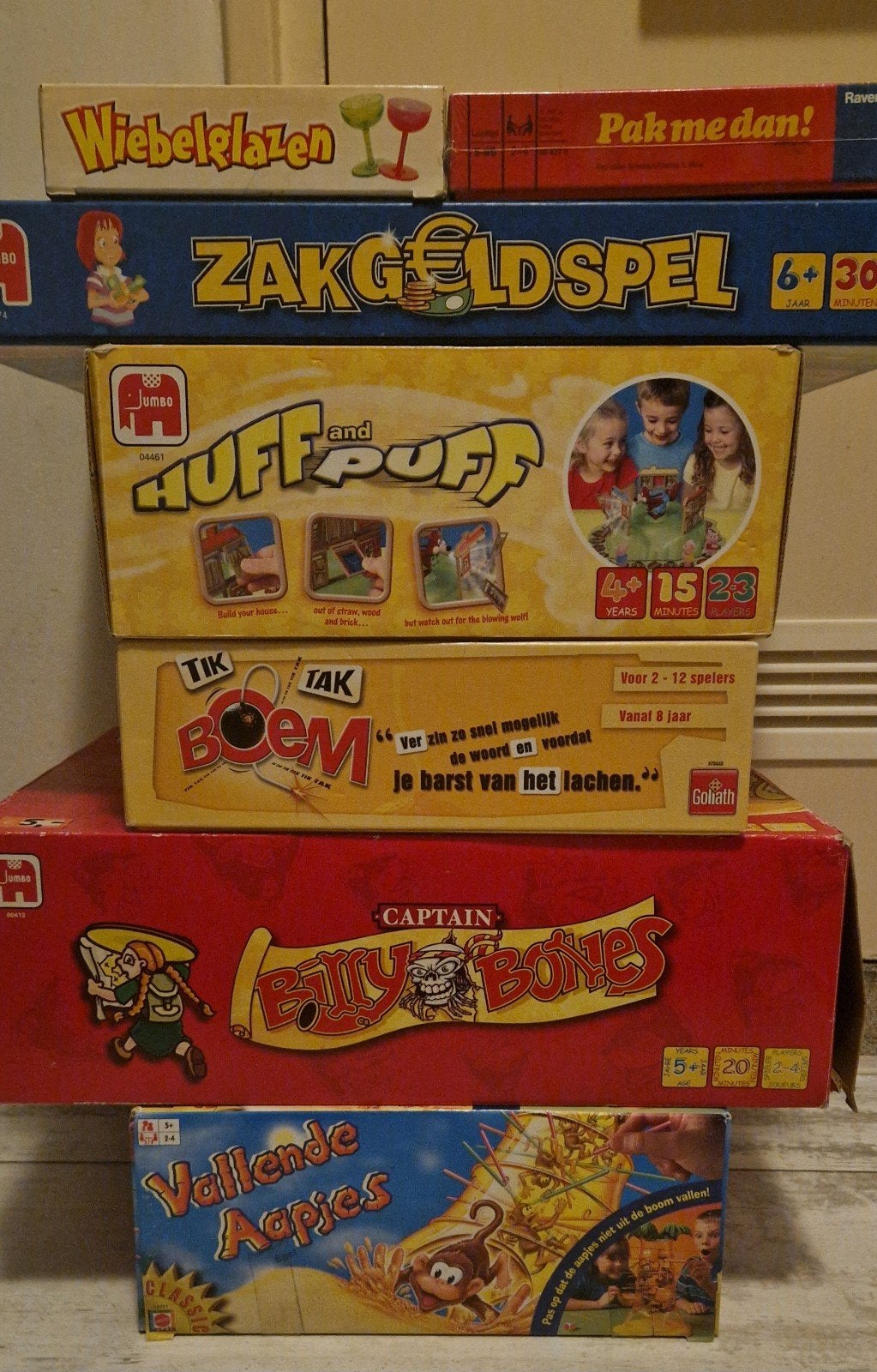 Diverse gezelschapsspellen, Vijf spelers of meer, Ophalen, Zo goed als nieuw