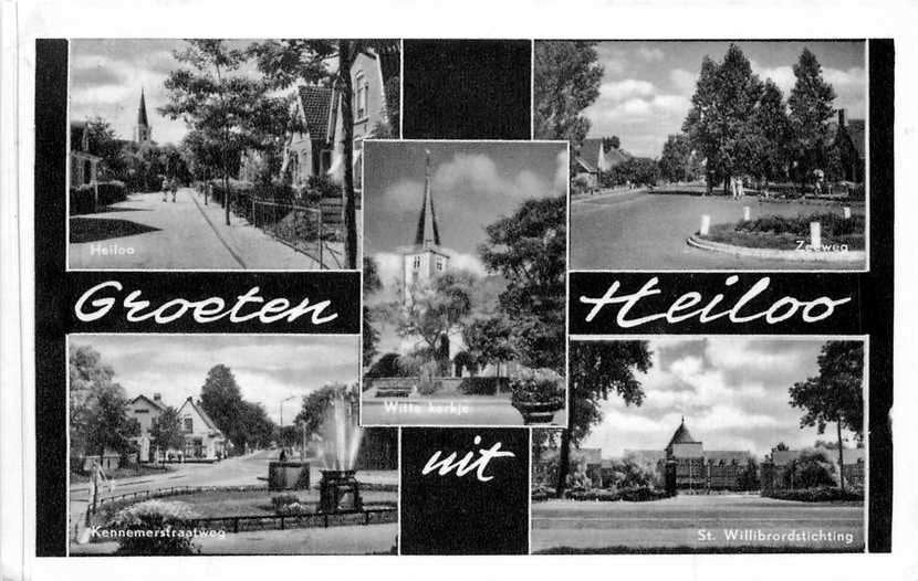 380-082-007 Heiloo, Verzenden, Voor 1920, Noord-Holland
