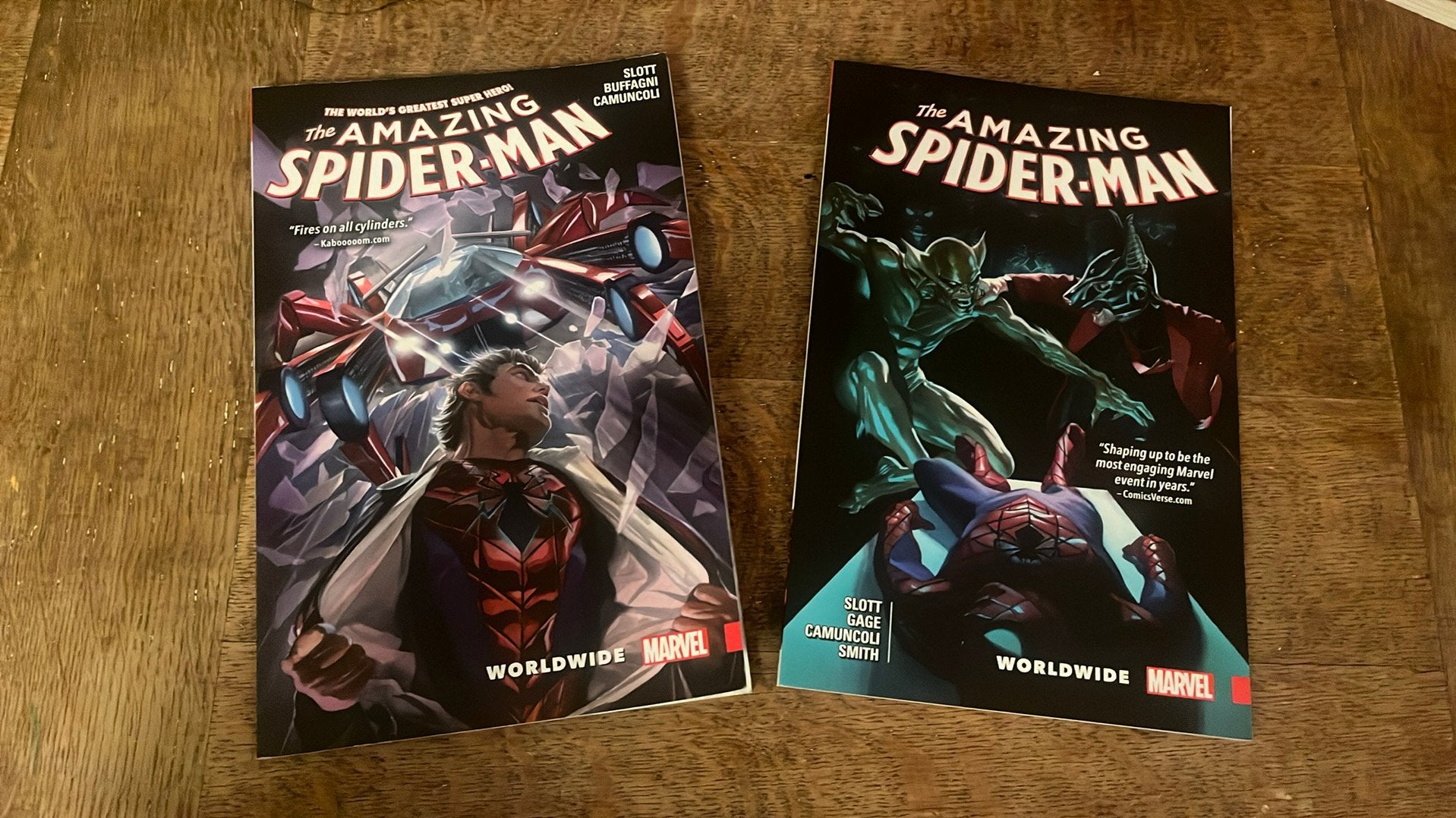 The Amazing Spiderman the dark kingdom 1,2 Slott, Boeken, Strips | Comics, Eén comic, Ophalen of Verzenden, Zo goed als nieuw