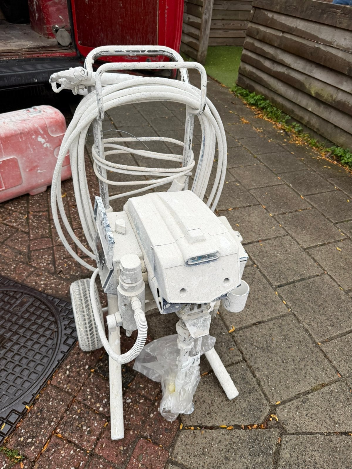 Graco latex spuit, Ophalen, Gebruikt, Verfspuit of Verfpomp
