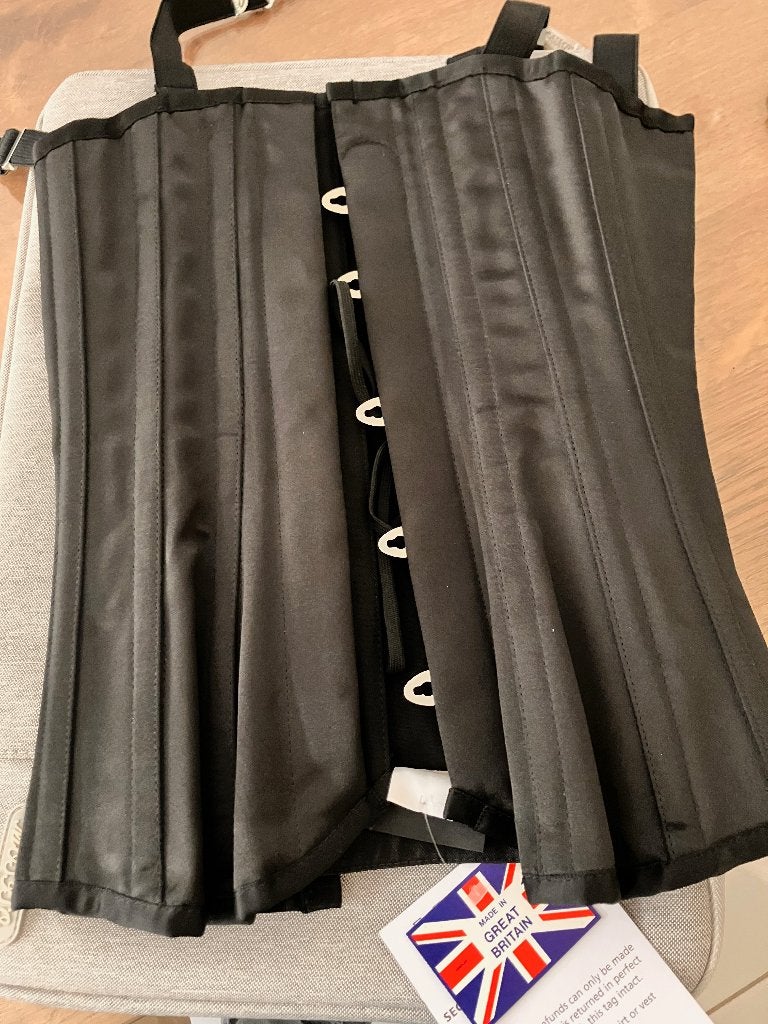 Vollers Black Satin Underbust Corset Brand New w Tags, Ophalen, Nieuw