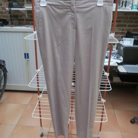 Broek taupe wol cahmere Fabiana Filippi mt 42 (it 46), Overige kleuren, Maat 42/44 (L), Ophalen of Verzenden, Zo goed als nieuw