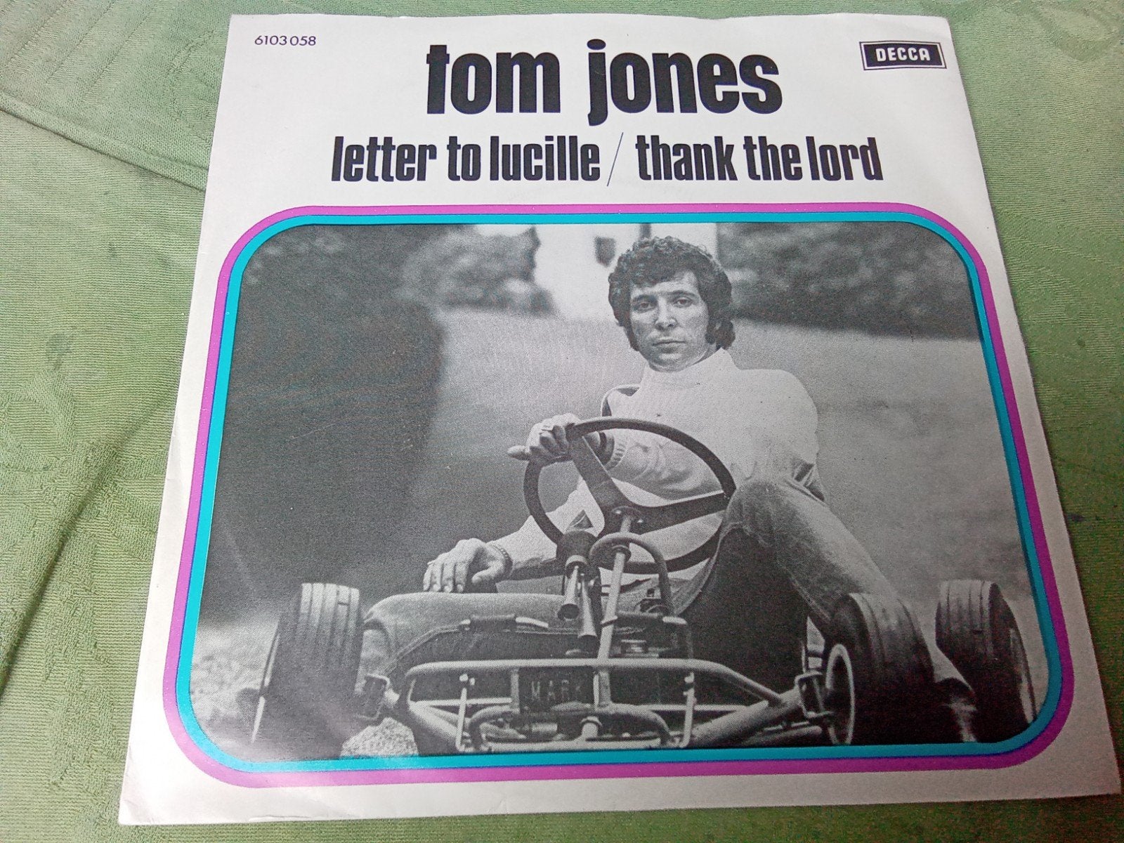 Tom Jones.         Letter to Lucille, Verzenden, Gebruikt, 7 inch, Pop